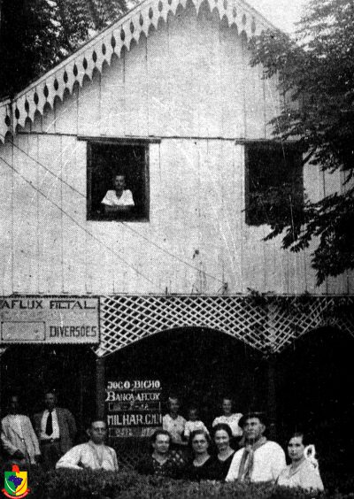 Primeira casa de jogos de Irai, anos 40