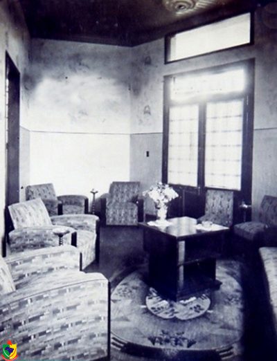 Cassino Guarani, espaço para fumar - anos 40