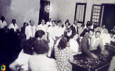 Cassino Guarani, sala de jogos - anos 40