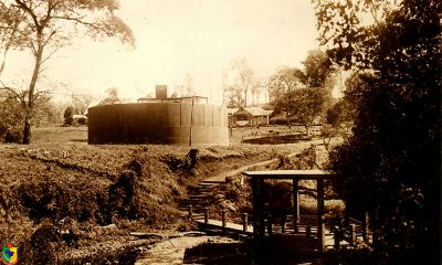 Balneário novo no fundo a pensão Descanso