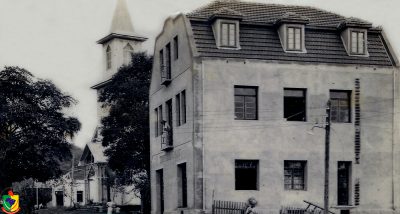 Construção da Confeitaria Irahy - anos 40